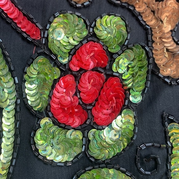 Vintage Jakelin Designs Sequin Silk Jacket - Picture 9 of 16